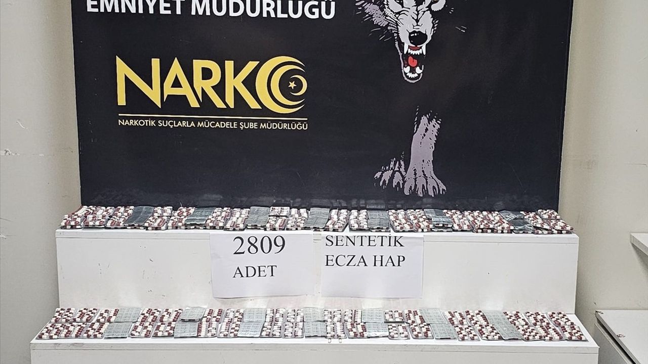 Adana'da evde 2 bin 809 uyuşturucu etkili hap ele geçirildi, 1 şüpheli tutuklandı