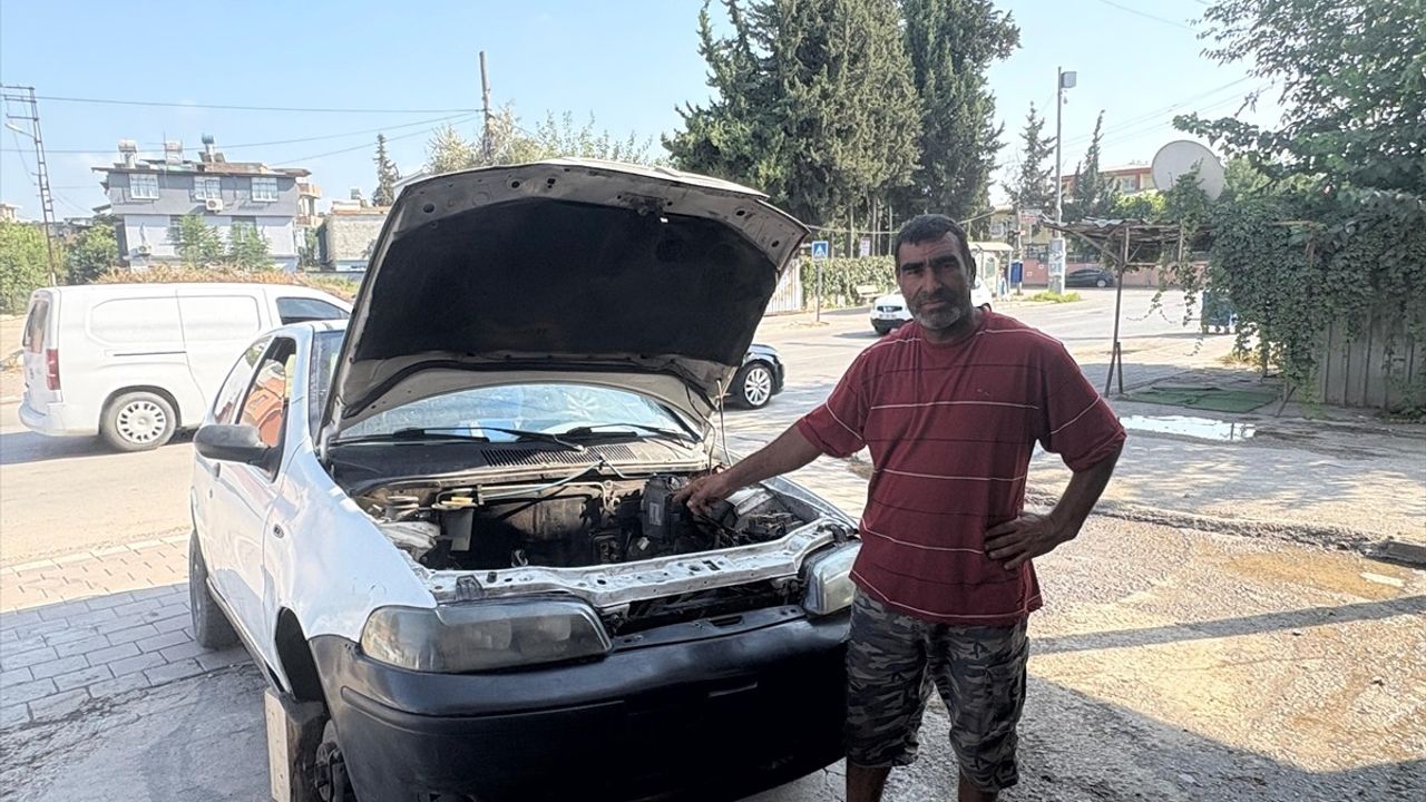 Adana'da tamire bırakılan otomobilin motorunun kaybolduğu iddiası: Sahibi polise başvurdu