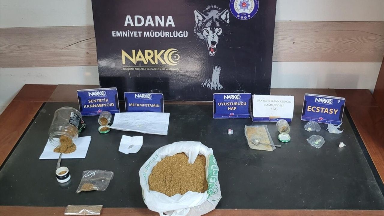 Adana'da Uyuşturucu Operasyonu: 8 Şüpheli Tutuklandı