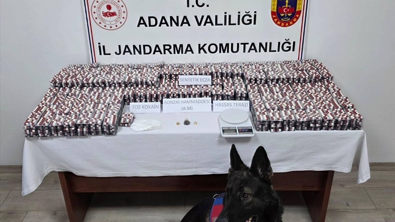 Adana'da Yapılan Operasyonda 19 Bin 167 Sentetik Uyuşturucu Hap Ele Geçirildi