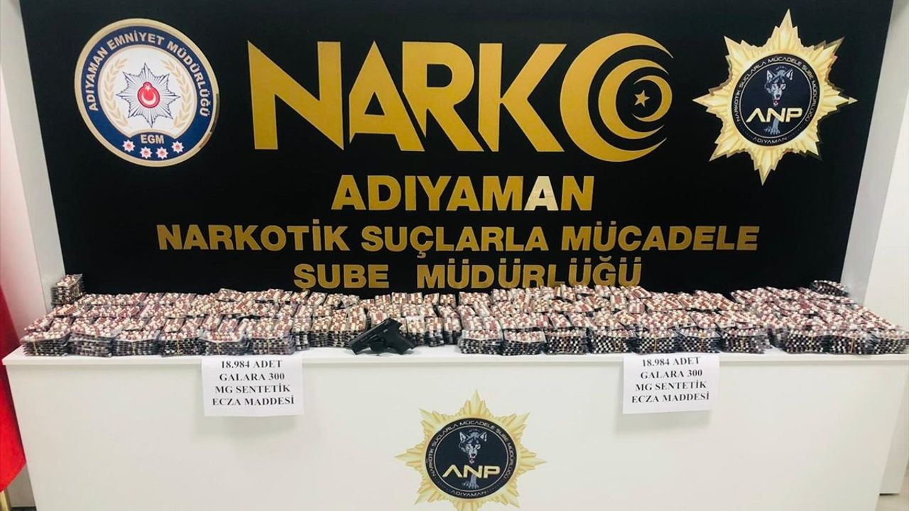 Adıyaman'da uyuşturucu operasyonu: 2 zanlı tutuklandı
