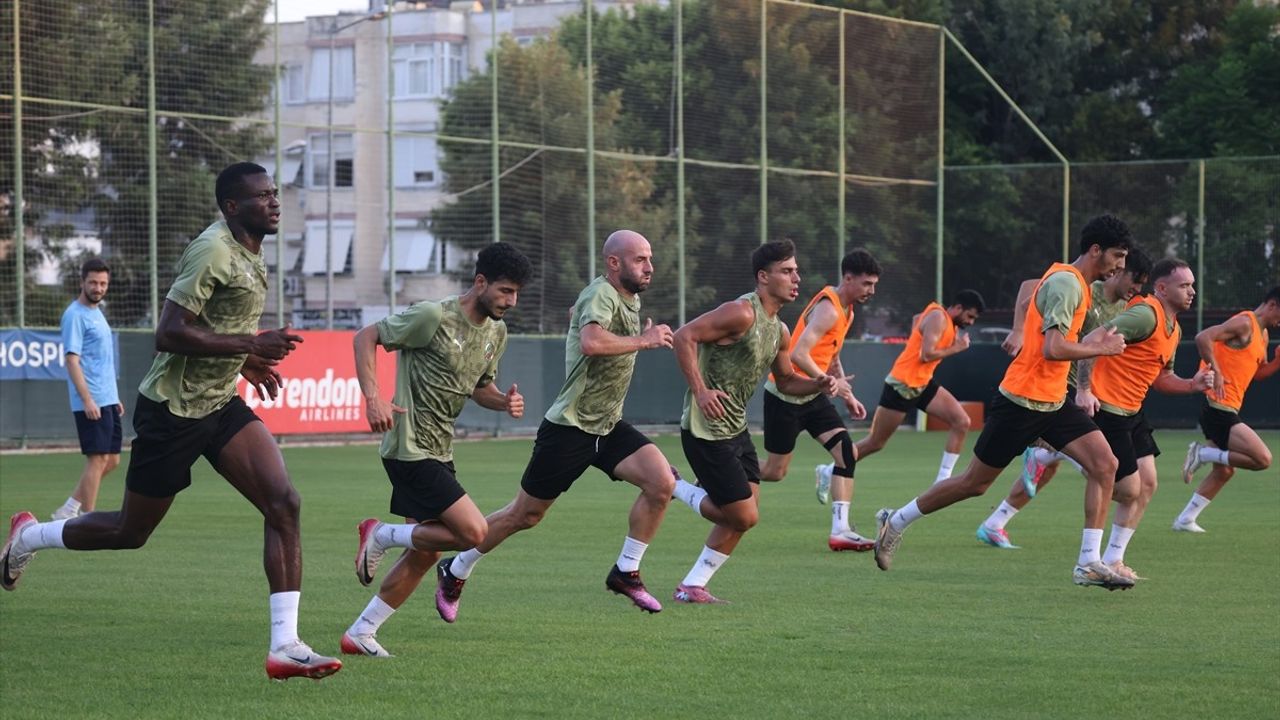 Alanyaspor, 31 Ağustos'taki Beşiktaş maçı için hazırlıklara başladı