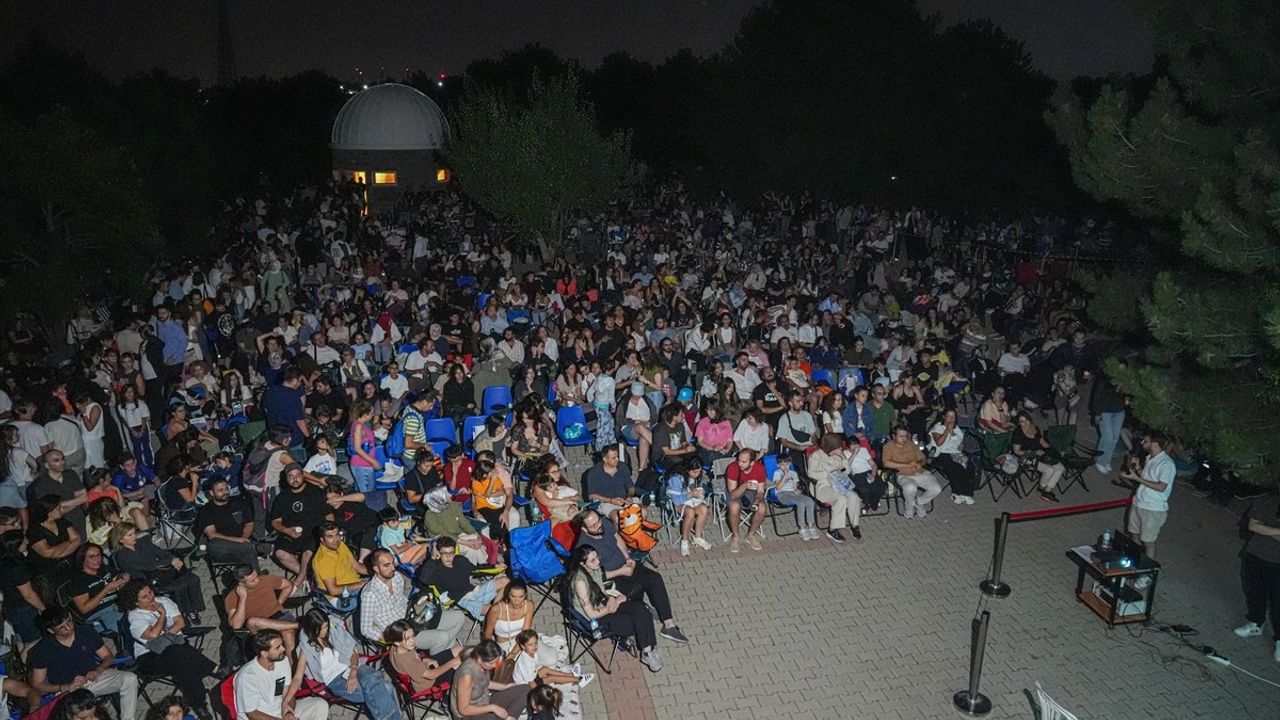 Ankara Üniversitesi Kreiken Rasathanesi'nde Perseid meteor yağmuru gözlemi
