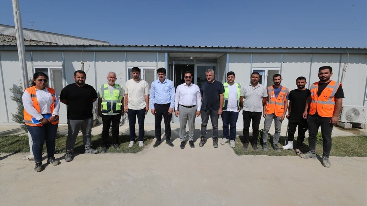 Antakya Dikmece'de 2 bin 643 Afet Konutunun İnşası Sürüyor