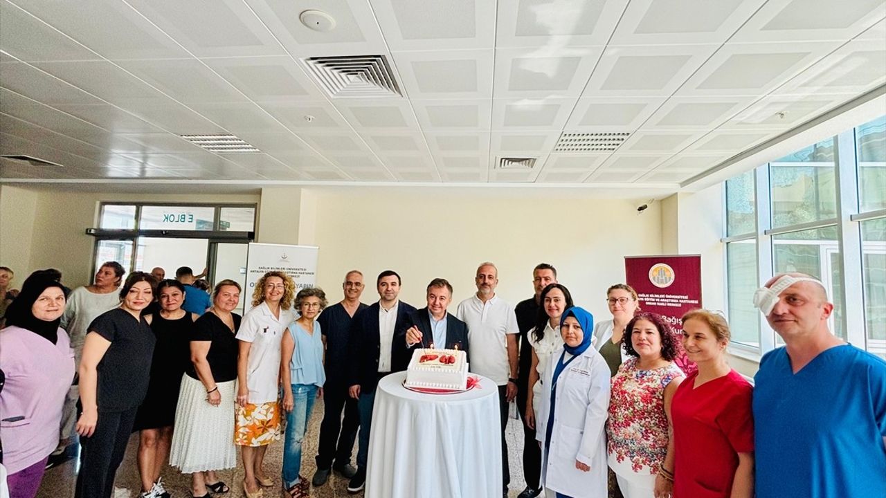 Antalya Eğitim ve Araştırma Hastanesi Organ Nakli Merkezi 10. yılında 179 nakile ulaştı