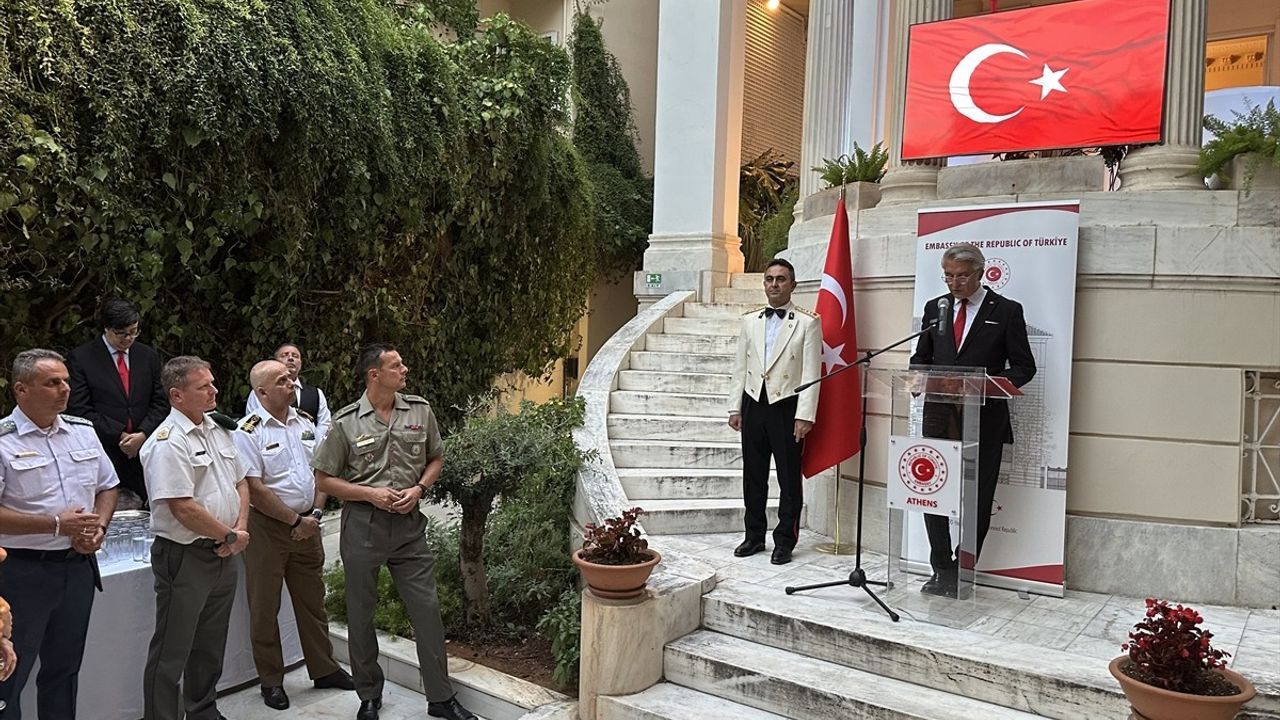 Atina’da 30 Ağustos Zafer Bayramı ve Türk Silahlı Kuvvetleri Günü resepsiyonla kutlandı