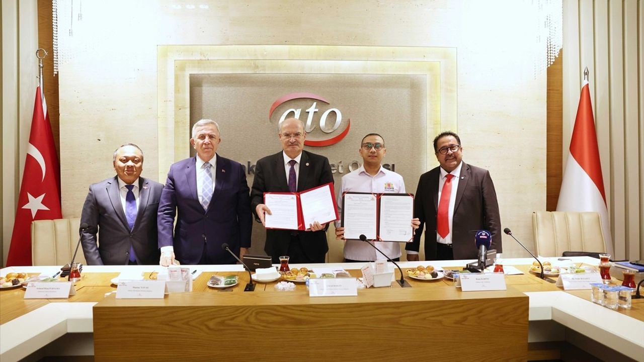 ATO'da Türkiye-Endonezya İş Forumu: 10 milyar dolar hedefi ve savunma işbirlikleri