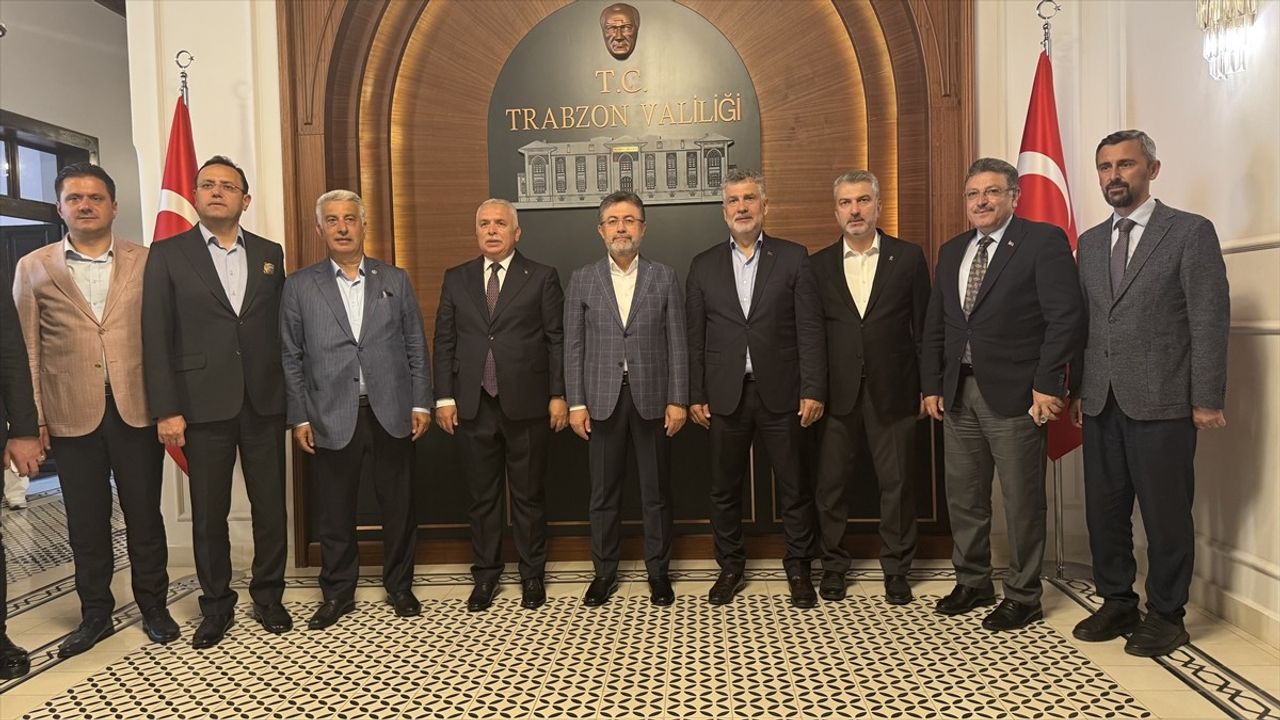 Bakan İbrahim Yumaklı Trabzon'da: Su Ürünleri Enstitüsü, Valilik ve Yerel Temaslar