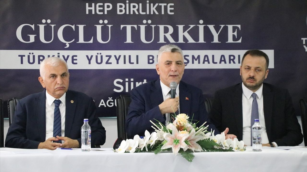 Bakan Ömer Bolat: Terörün sona ermesiyle kaynaklar ekonomiye ve halkın alım gücüne yönlendirilecek