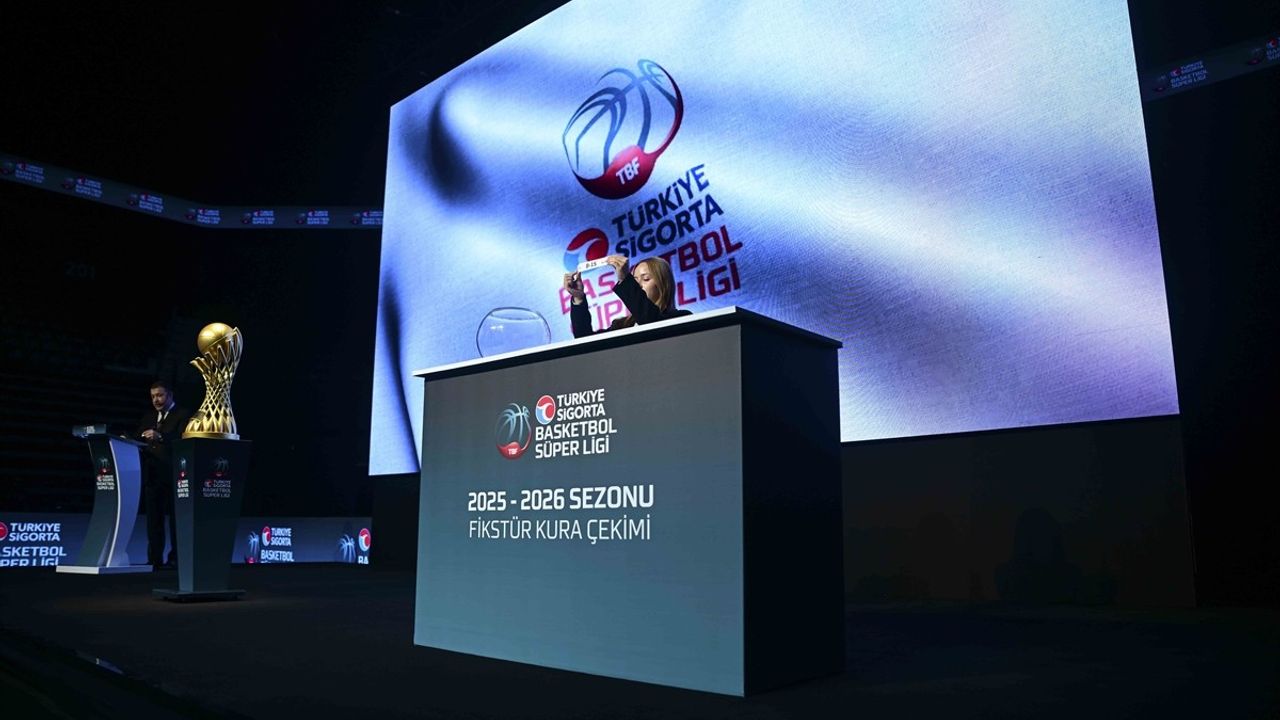 Basketbol Süper Ligi 2025-2026 fikstürü çekildi: Sezon 26 Eylül'de başlayacak, play-in kaldırıldı