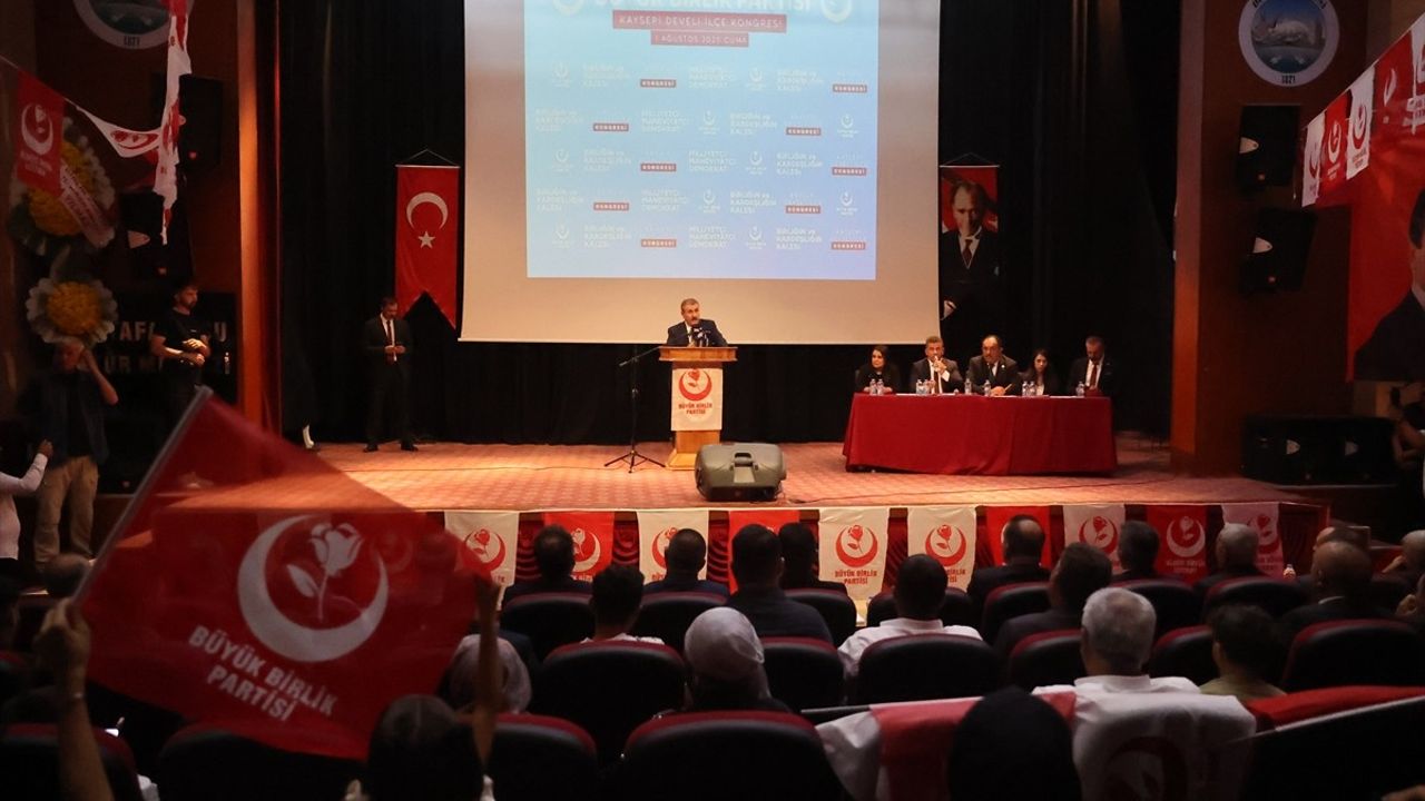 BBP Genel Başkanı Destici, Gazze'deki İnsan Kaybını Değerlendirdi