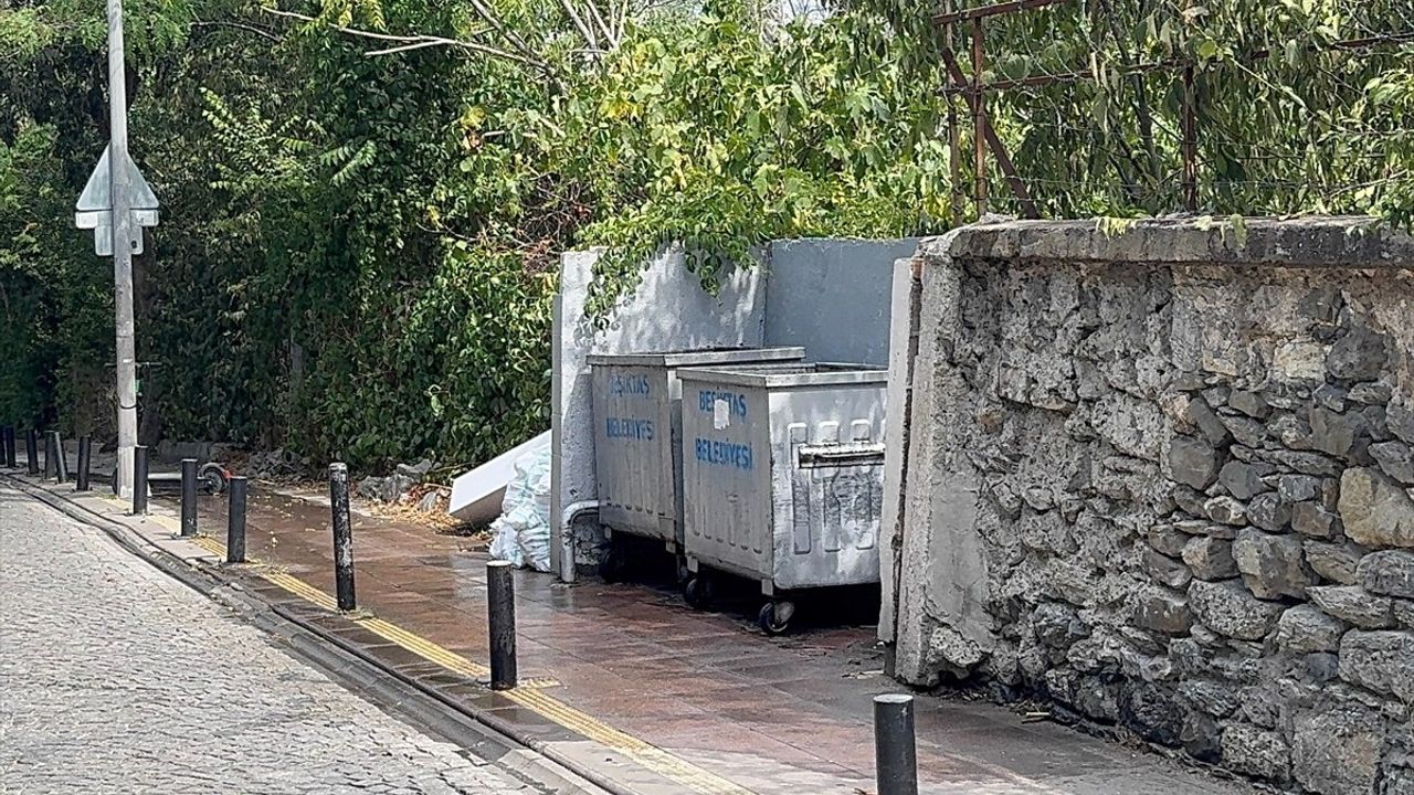 Beşiktaş'ta çöp konteynerinde yeni doğmuş bebeğe ait ceset bulundu