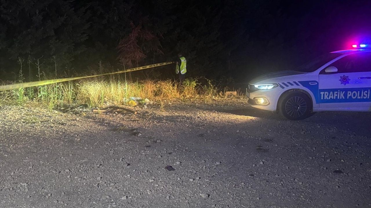 Bolu Dağı'nda park halindeki kamyonet hareket ederek uçuruma yuvarlandı, sürücü yaralandı