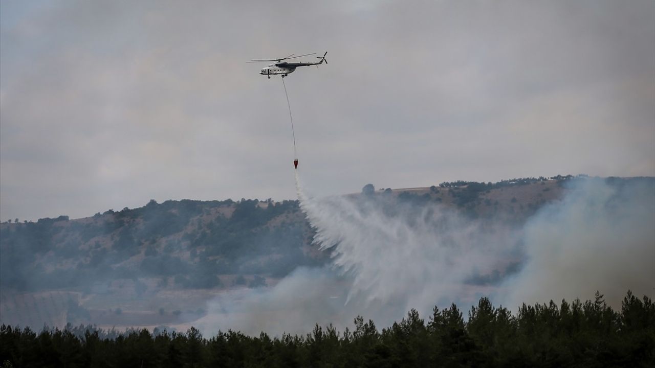 Bursa'da Ormanlık Alanda Çıkan Yangın Kontrol Altına Alındı