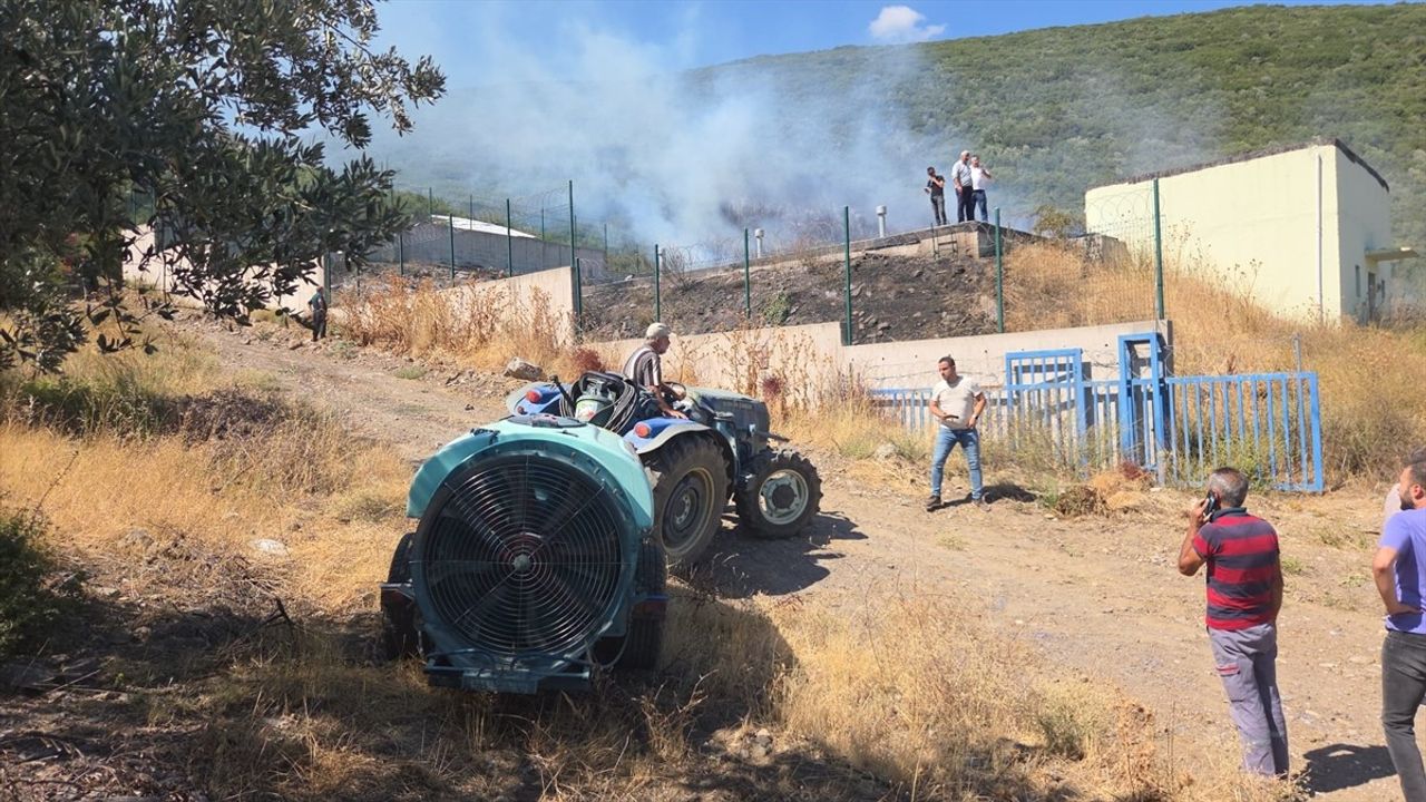 Bursa Orhangazi'de makilik alanda yangın kontrol altına alındı