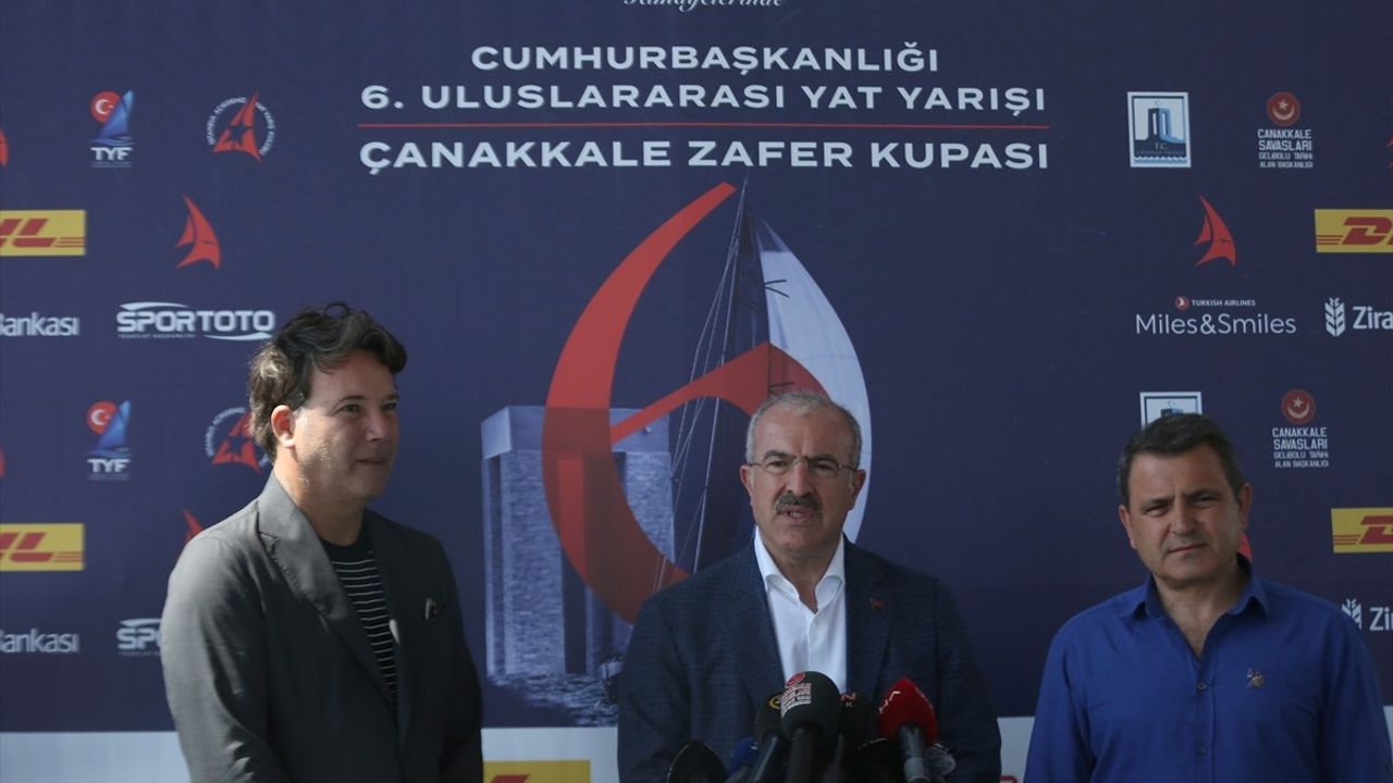 Çanakkale Zafer Kupası: Cumhurbaşkanlığı 6. Uluslararası Yat Yarışları'nın 3. etabı Çanakkale'de düzenlendi