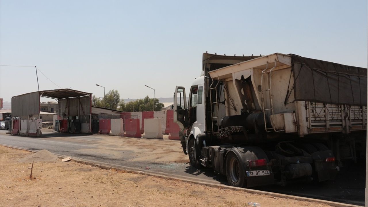 Cizre'de iki tırın çarpışmasında ağabey hayatını kaybetti, kardeşi yaralandı