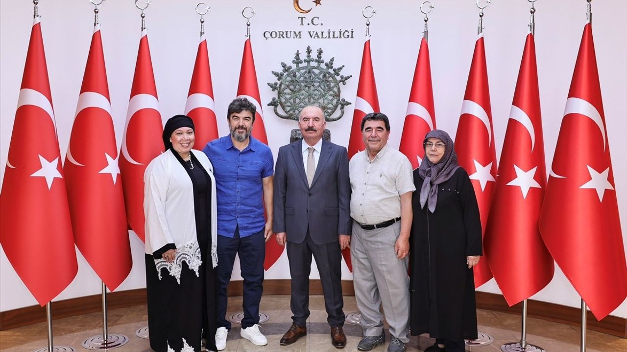 Çorum'da 15 Temmuz gazisine Devlet Övünç Madalyası ve Beratı verildi