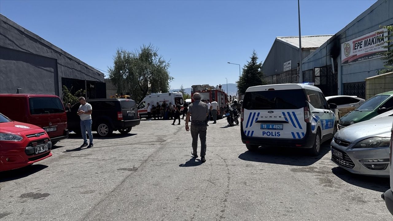 Çorum'da atık yağ tankına düşen anne ile 12 yaşındaki oğlu hayatını kaybetti