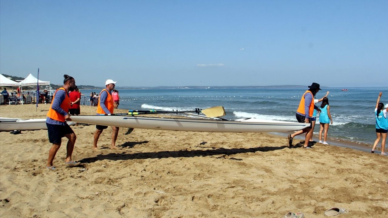 Deniz Küreği Türkiye Şampiyonası Sahil Sürat Yarışları Sinop'ta başladı