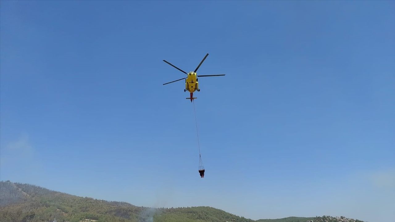 Denizli Buldan'da Orman Yangını: Müdahale Üçüncü Gününde