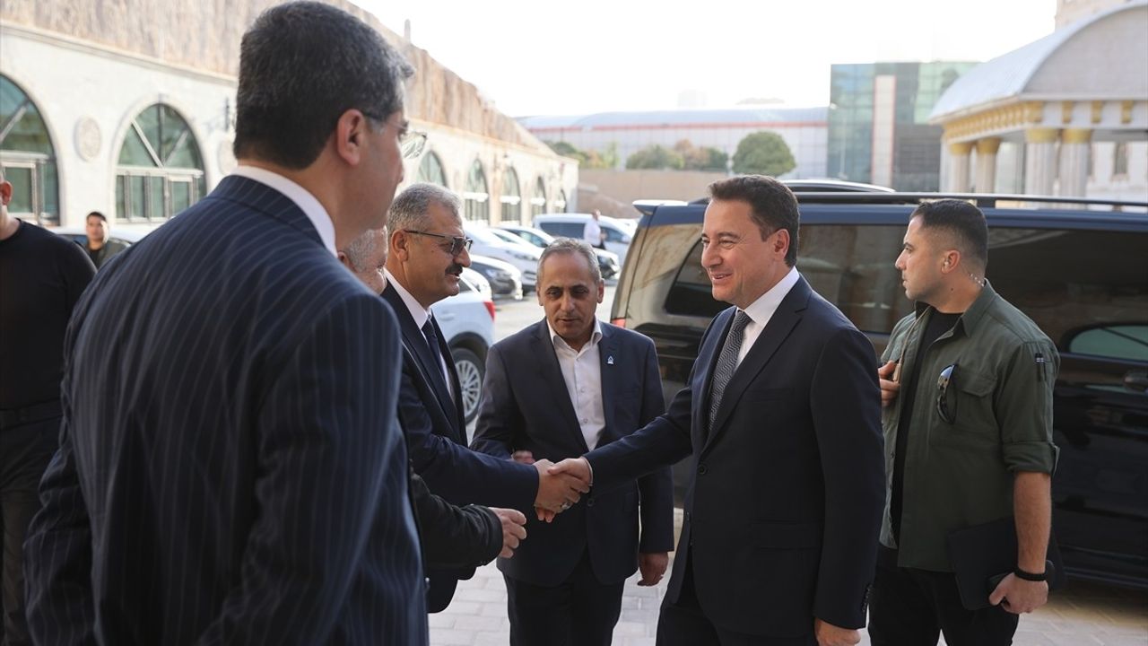 DEVA Lideri Ali Babacan Mardin'de: 'Terörsüz Türkiye' sürecine destek, Gazze eleştirisi