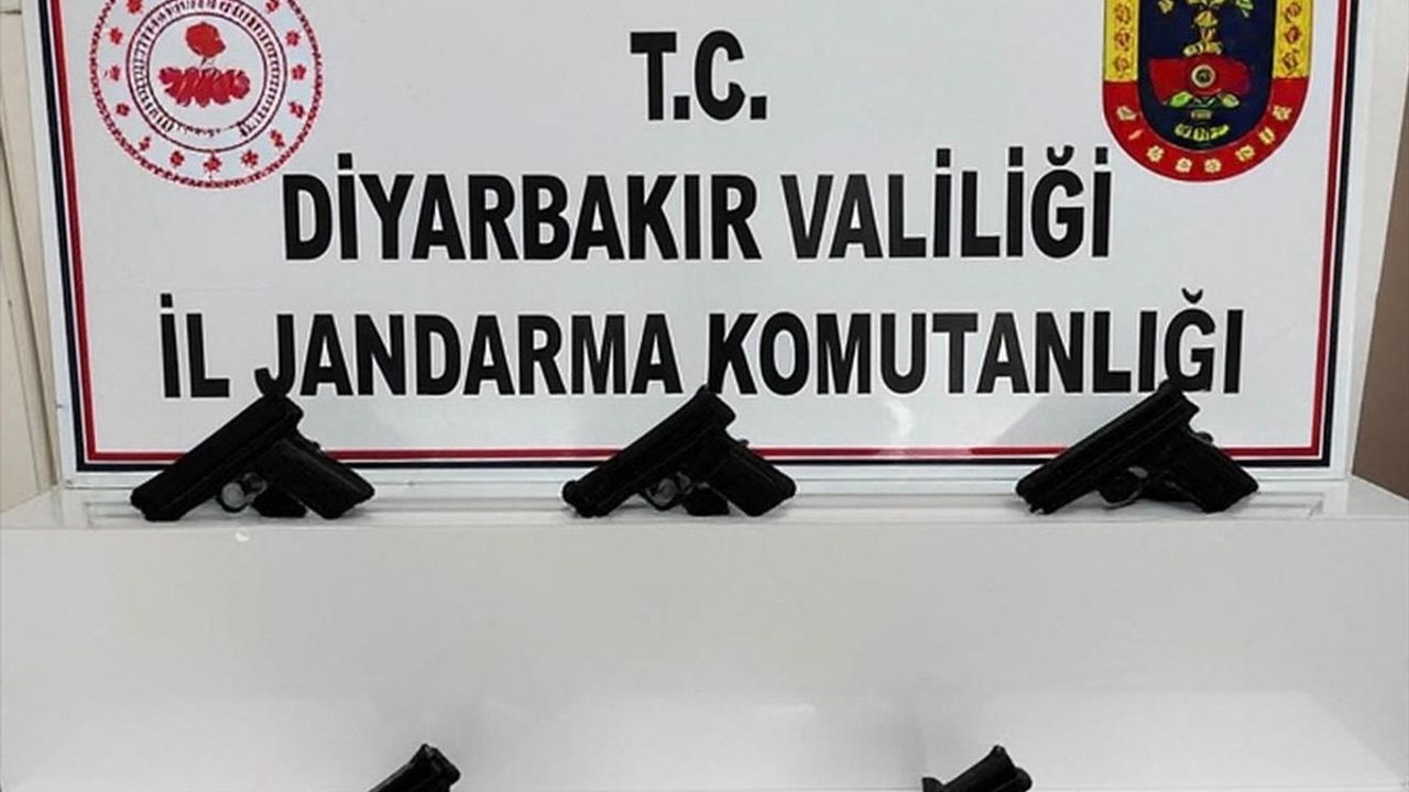 Diyarbakır Bağlar'da silah kaçakçılığı operasyonu: 1 şüpheli gözaltında