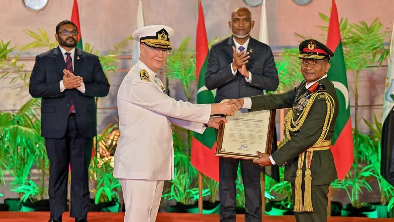 Doğan sınıfı TCG Volkan hücumbotu Maldivler Milli Savunma Kuvvetleri envanterine girdi