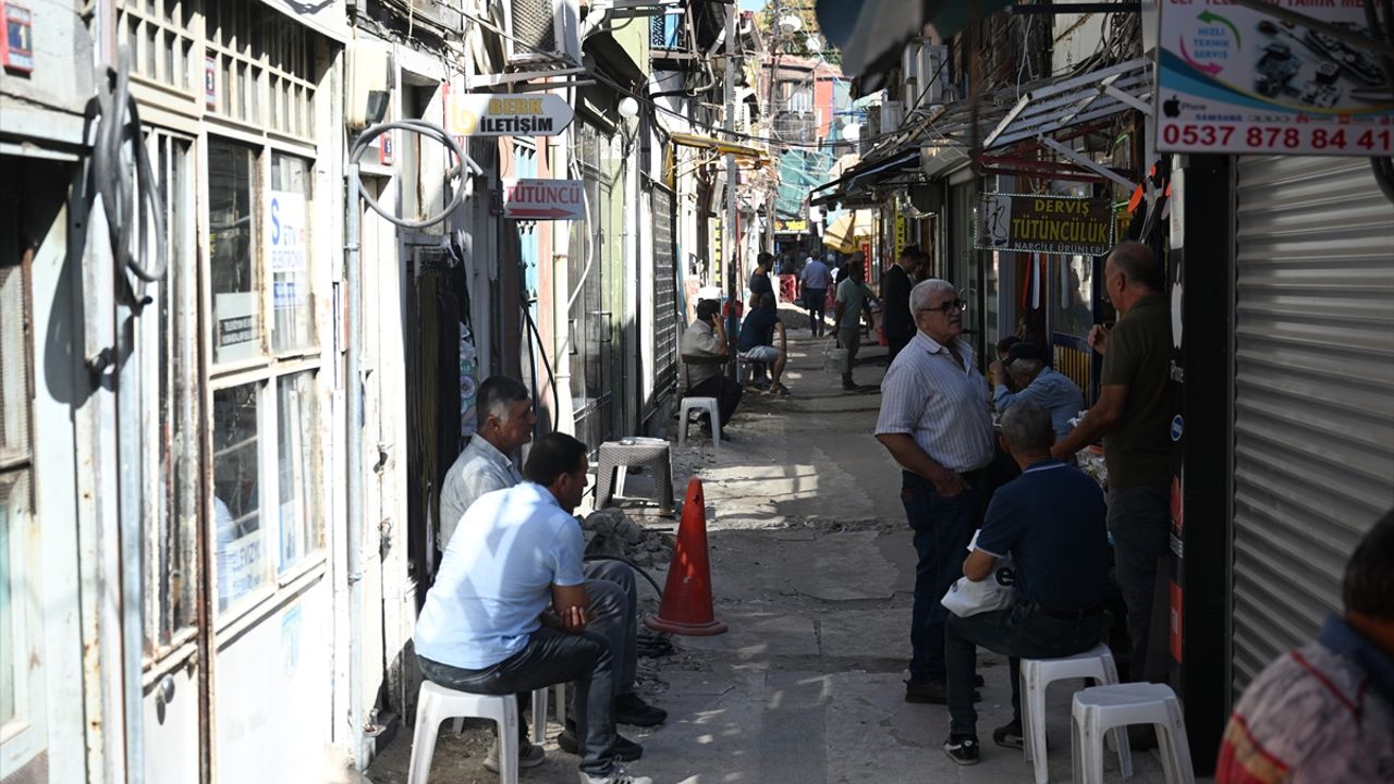 Edirne'de Terziler (Dar) Çarşısı restorasyonuna başlandı