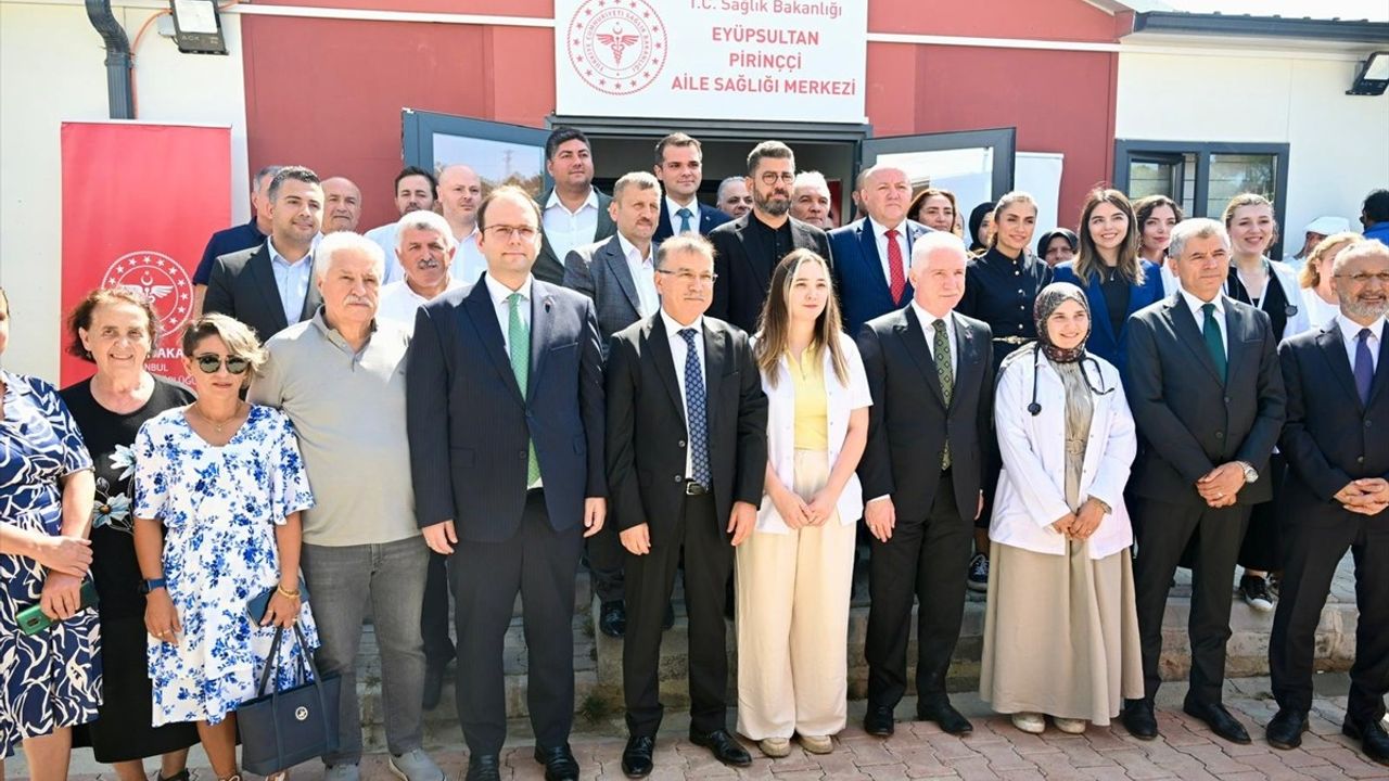 Eyüpsultan Pirinççi Aile Sağlığı Merkezi törenle açıldı