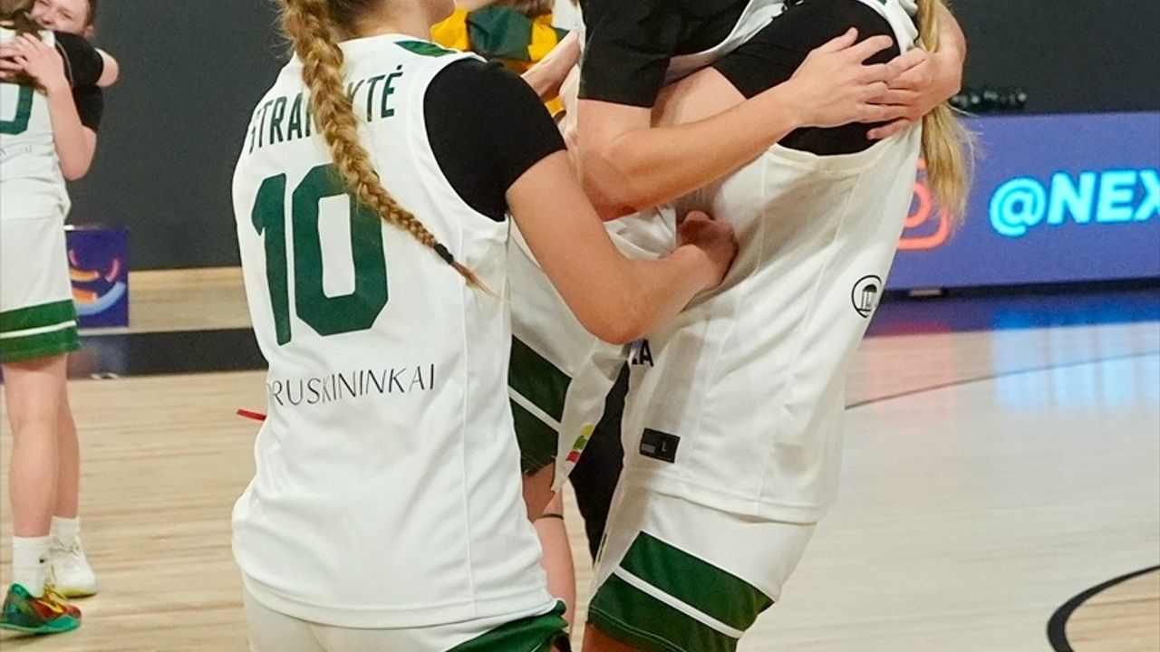 FIBA 16 Yaş Altı Kızlar Avrupa Şampiyonası: Litvanya, Bulgaristan'ı 77-60 yenerek şampiyon oldu