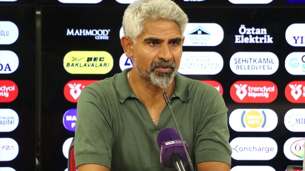 Gaziantep FK Teknik Direktörü İsmet Taşdemir Açıklamalarda Bulundu
