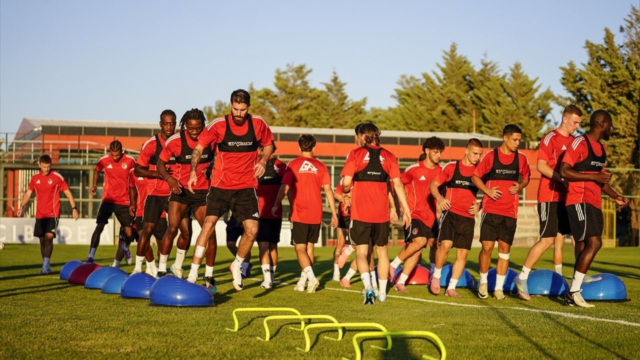 Gaziantep FK, TÜMOSAN Konyaspor maçı öncesi Gaziantep etabını tamamladı