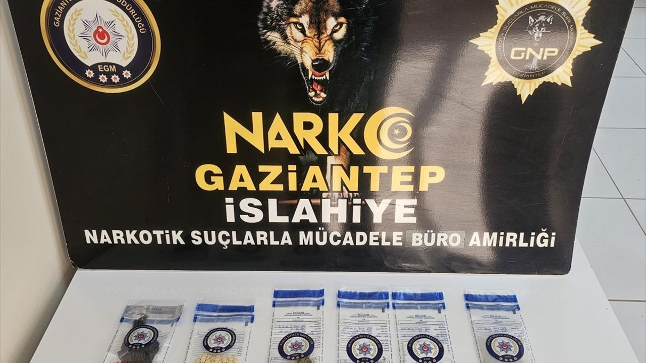 Gaziantep İslahiye'de uyuşturucu operasyonu: 4 zanlı tutuklandı