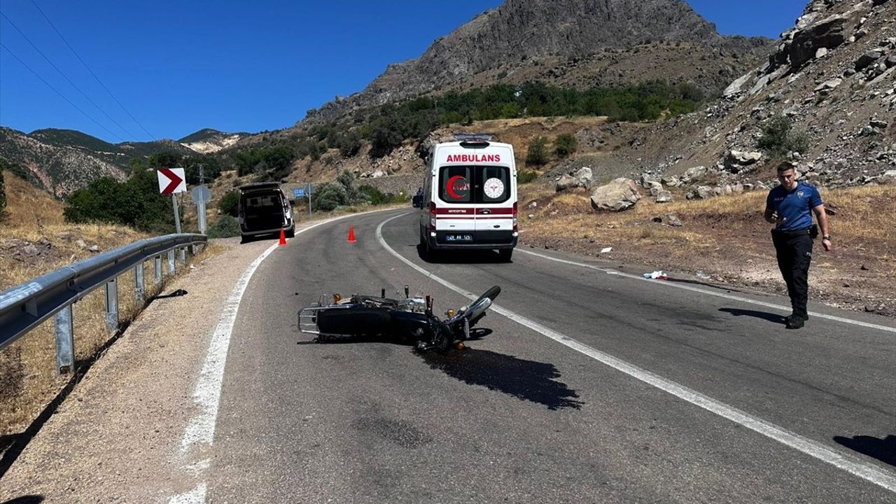 Giresun Şebinkarahisar'da motosiklet kazası: sürücü yaşamını yitirdi