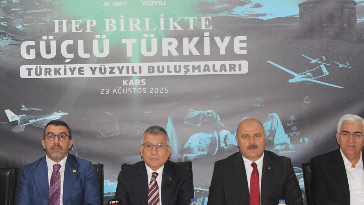 Güler: 'Terörsüz Türkiye' hedefine şehit yakınlarını incitecek adım atılmayacak; Kars-Iğdır-Aralık-Dilucu hattının temeli atıldı