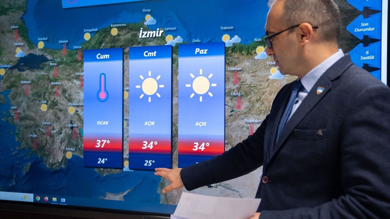 Hafta Sonu Hava Durumu: Sıcaklıklar Mevsim Normallerinin Üzerinde Seyredecek