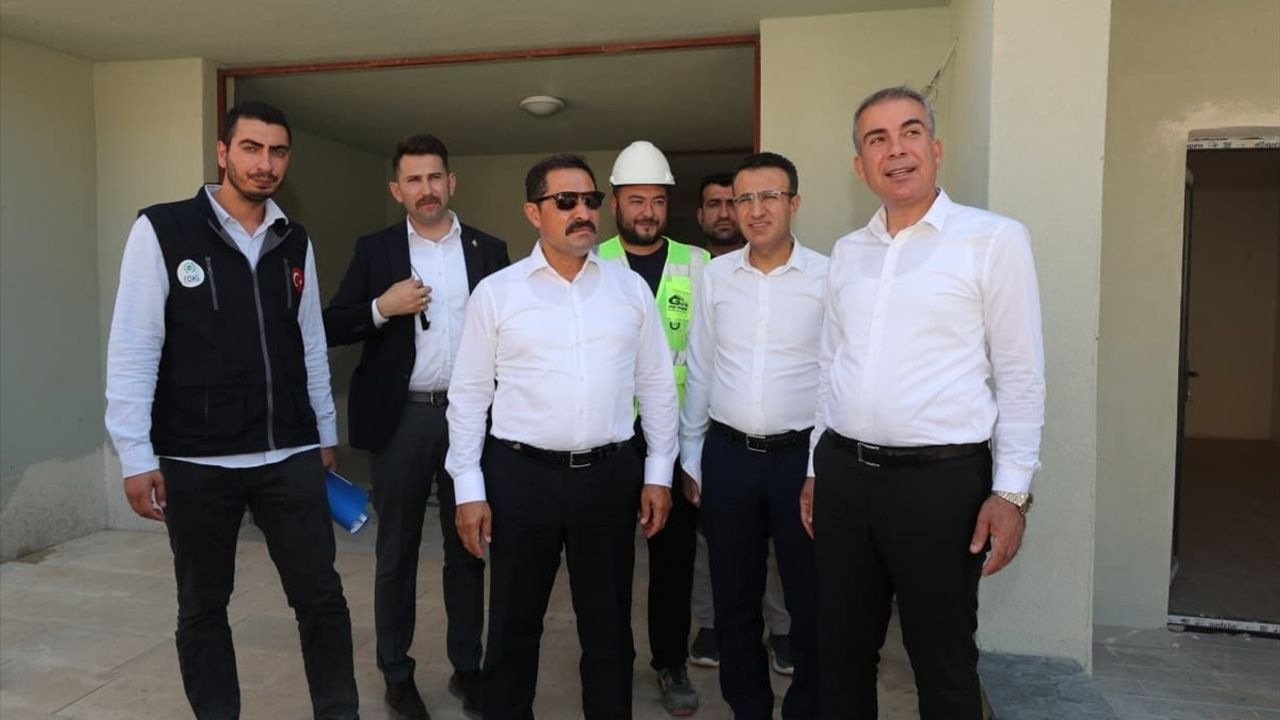 Hatay Kırıkhan'da 1597 Afet Konutu ve 2 Ticaret Merkezi İnşası Devam Ediyor