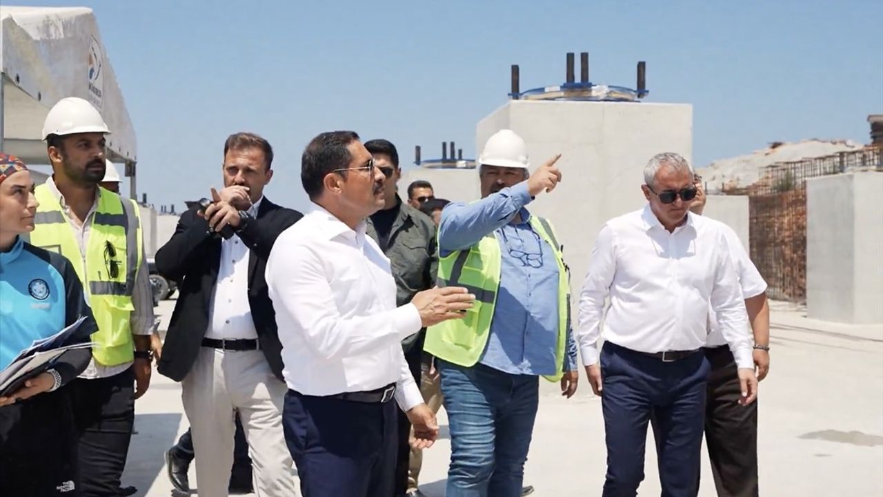 İskenderun'da 600 Yataklı Depreme Dayanıklı Devlet Hastanesi İnşaatı Sürüyor