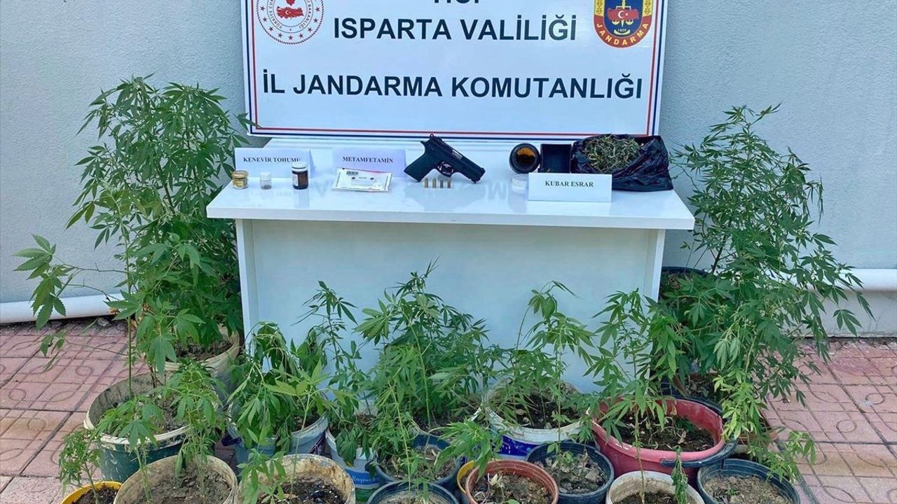 Isparta'da Uyuşturucu Operasyonu: 2 Şüpheli Gözaltında