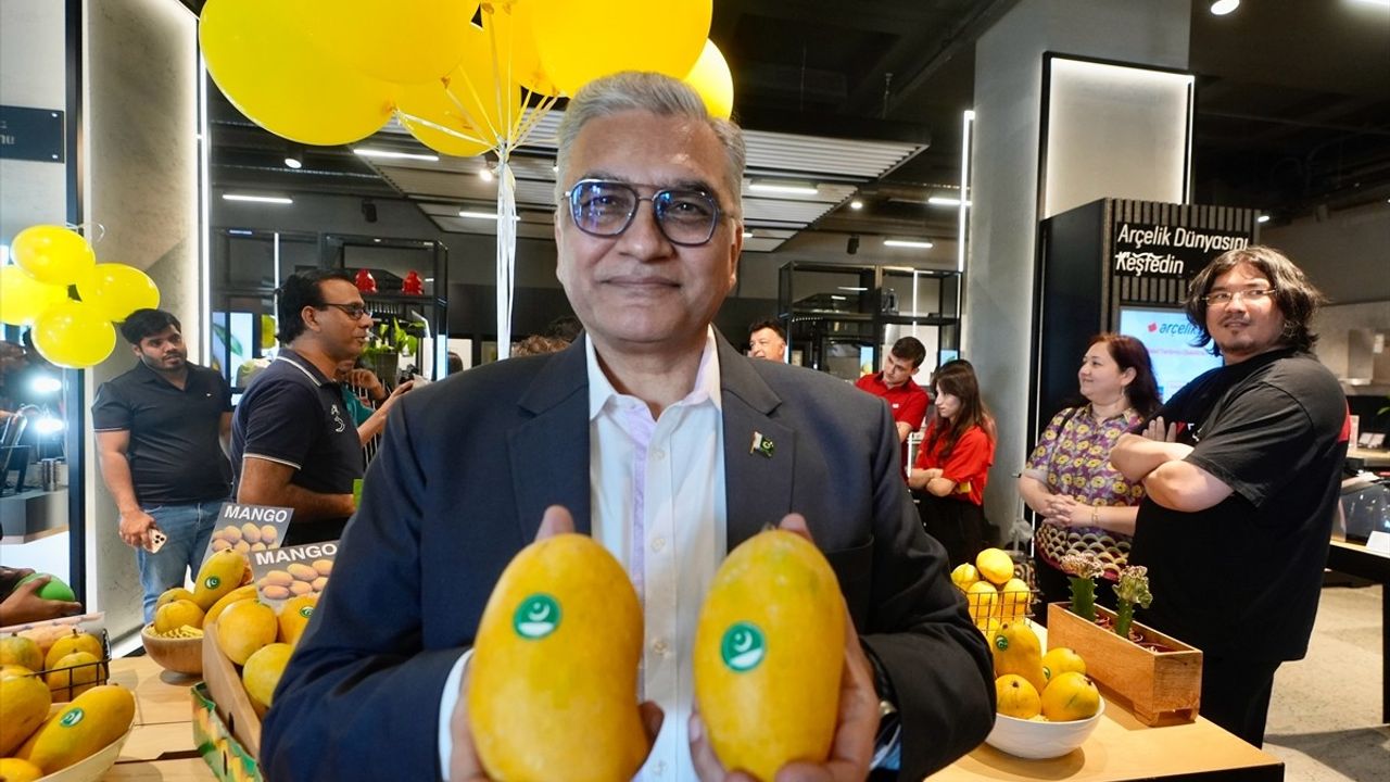 İstanbul'de 'Meyvelerin Kralı Pakistan Mangosu' tanıtıldı — Türkiye pazarına yönelik adımlar