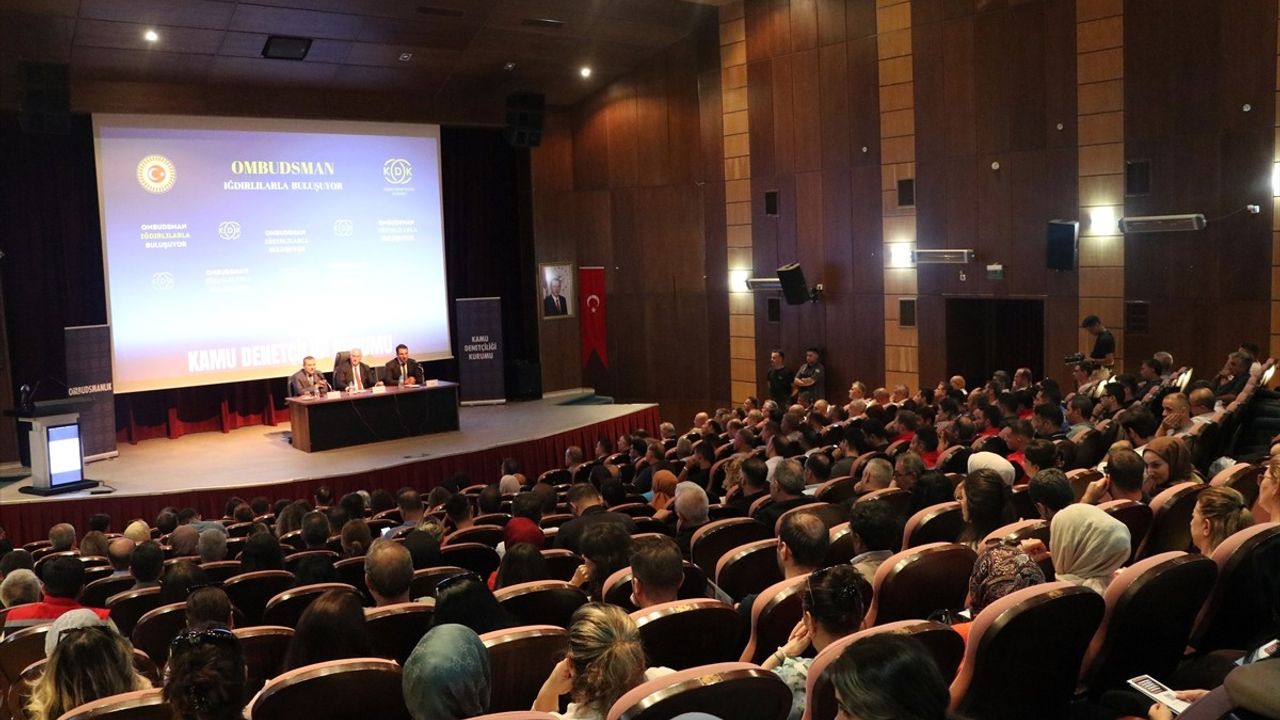 Kamu Başdenetçisi Akarca: Barış ve kardeşlik süreci ile Iğdır’ın geleceğine yönelik değerlendirmeler