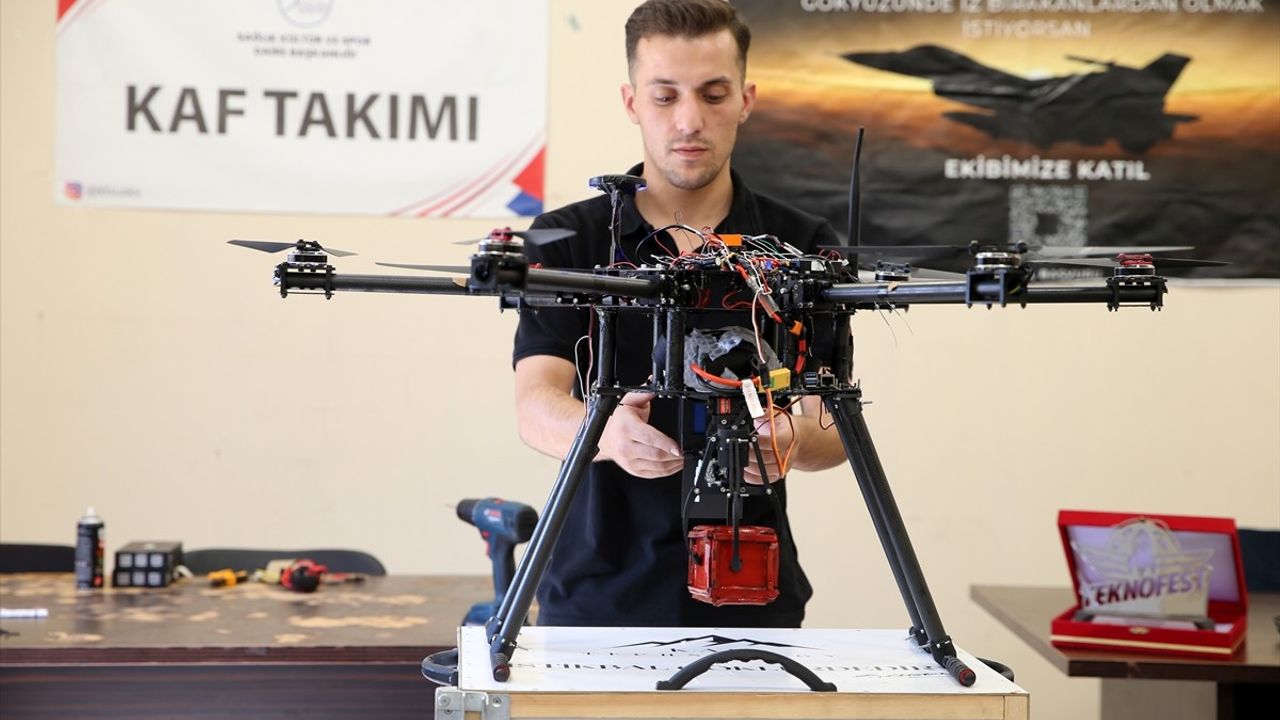 Karabük Üniversitesi KAF Technology, otonom İHA projesiyle TEKNOFEST 2025 finalinde