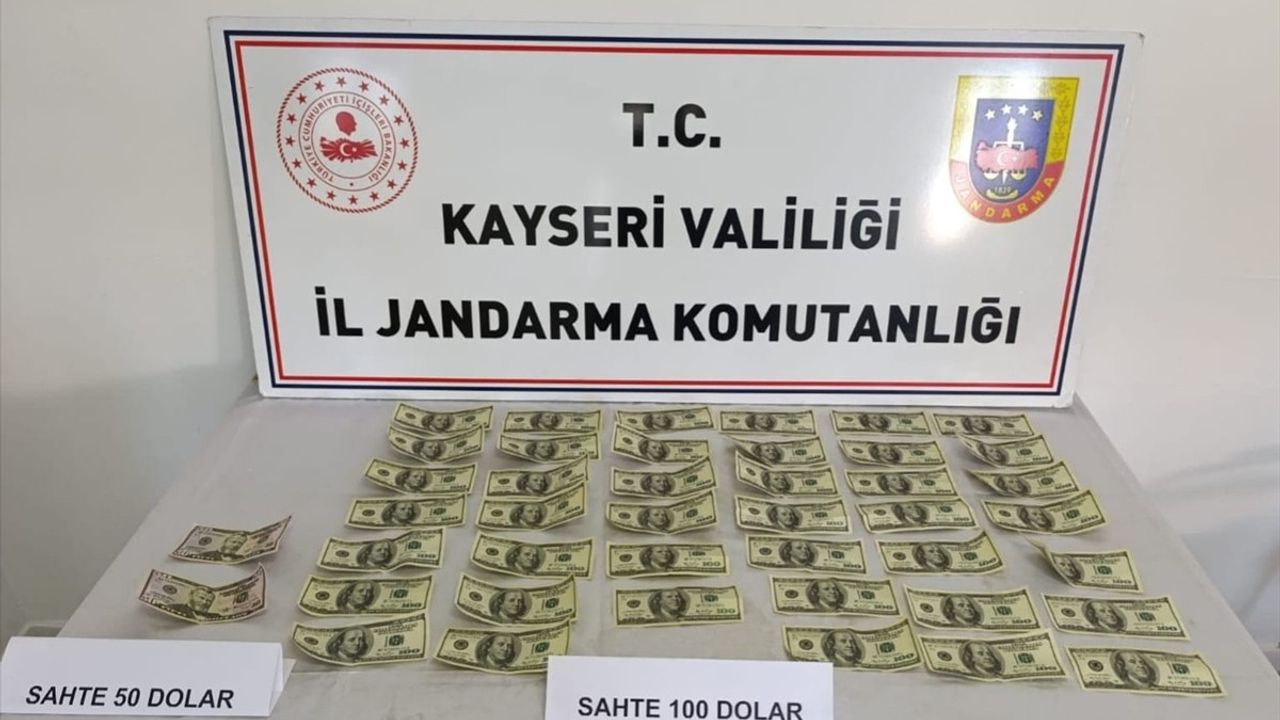 Kayseri'de sahte dolar operasyonu: Melikgazi'de 1 kişi gözaltına alındı