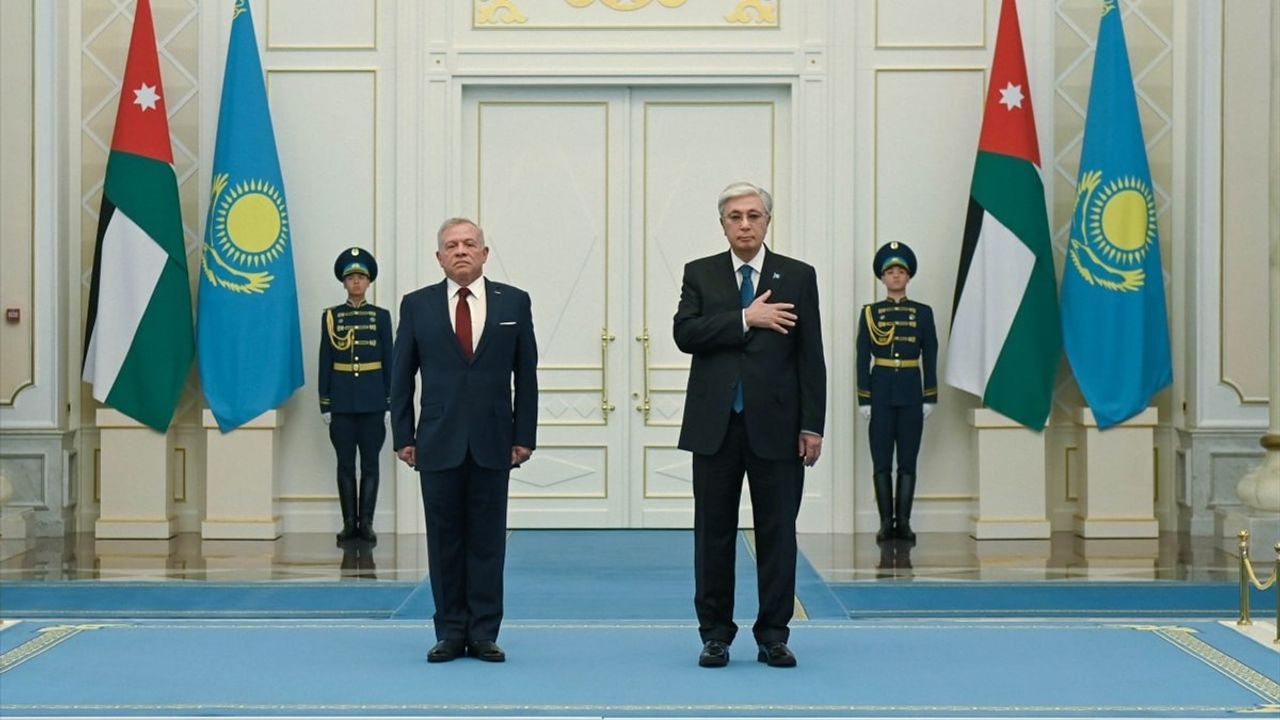 Kazakistan ve Ürdün, Çok Sektörlü İşbirliği Anlaşmaları İmzaladı