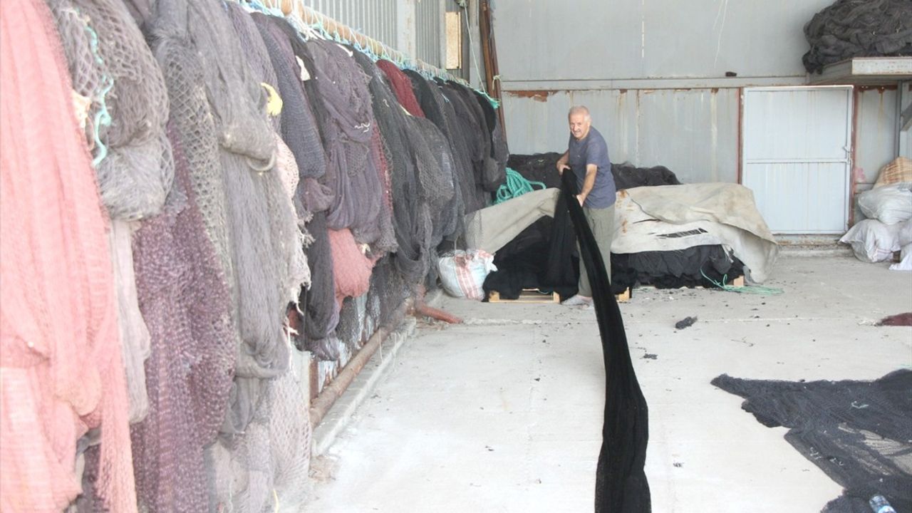 Kocaeli'de Balıkçılar Av Sezonuna Hazırlanıyor