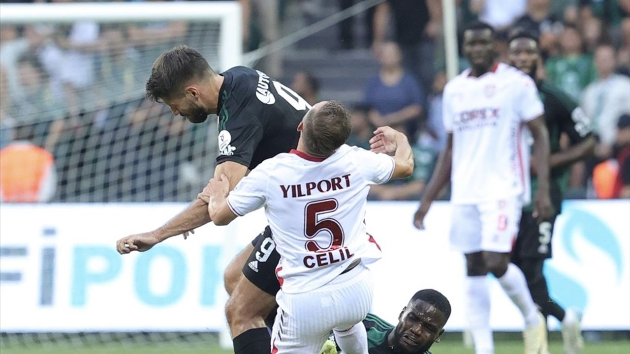 Kocaelispor 0-0 Samsunspor: Trendyol Süper Lig 2. Hafta İlk Yarı Özeti