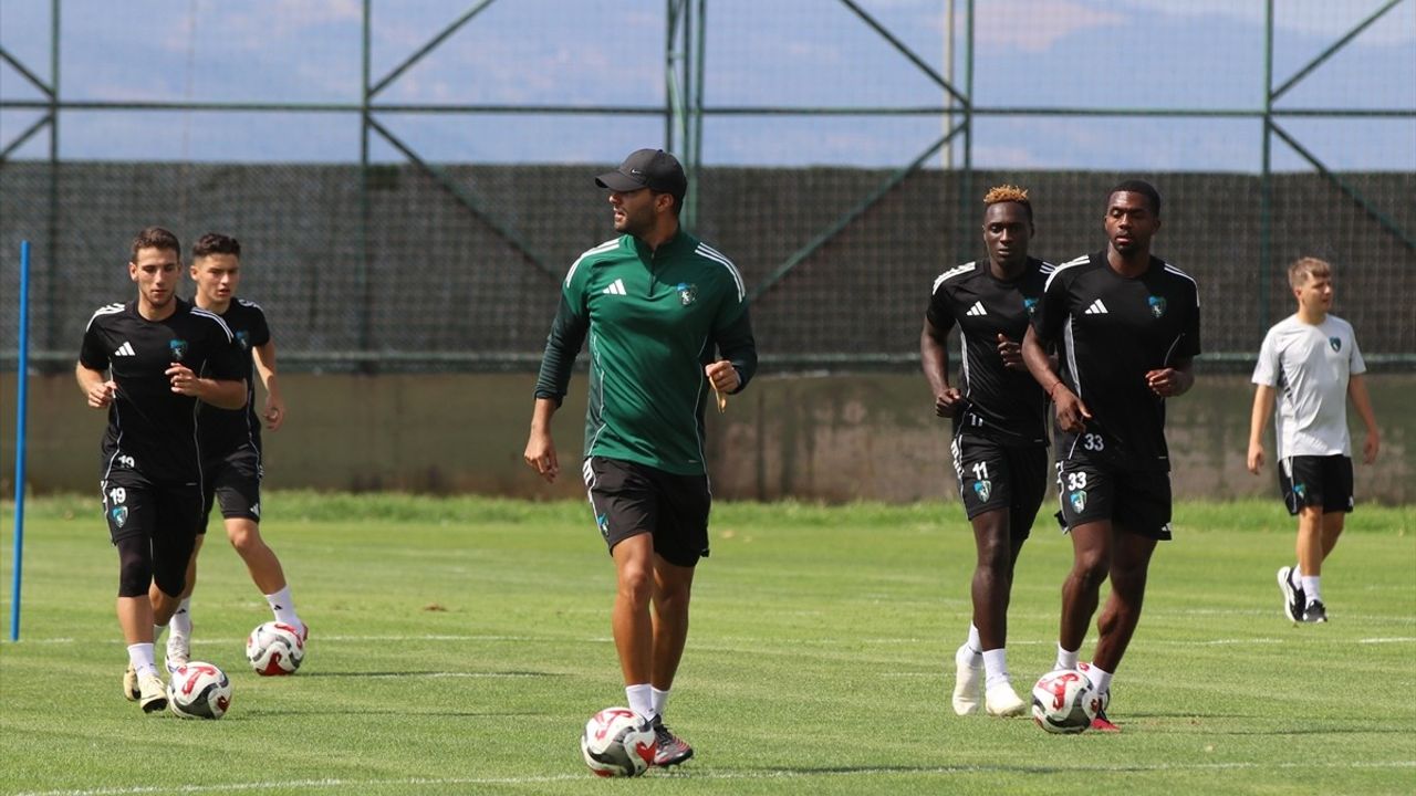 Kocaelispor, Samsunspor maçı hazırlıklarına başladı: İnan'dan kazanma vurgusu