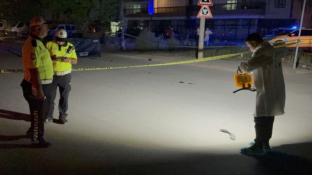 Konya'da ticari aracın çarptığı yaya yaşamını yitirdi