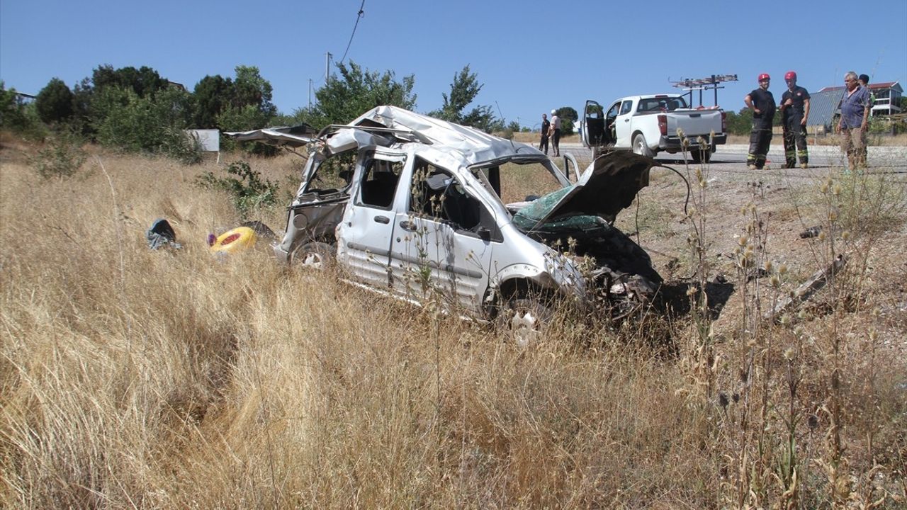 Konya'nın Beyşehir İlçesinde Trafik Kazası: 5 Yaralı